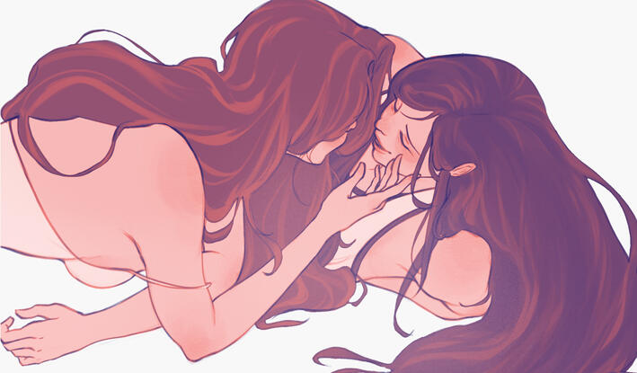 between us